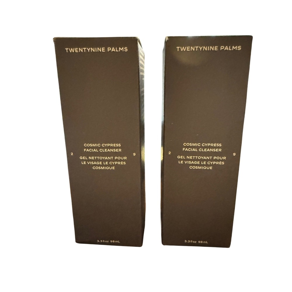 TWENTYNINE PALMS Bundle Cosmic Cypress Facial Cleanser Gel 3.3oz‎ Salicylic Acid